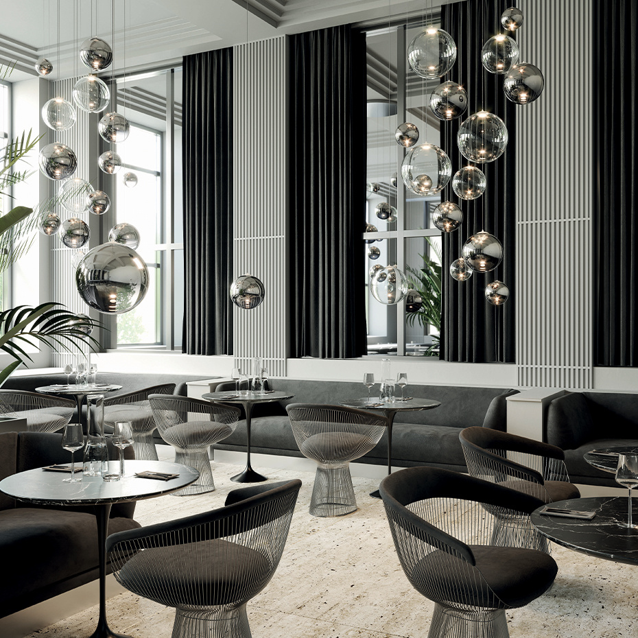 Random Solo Pendel Ø28cm Glossy Bronze