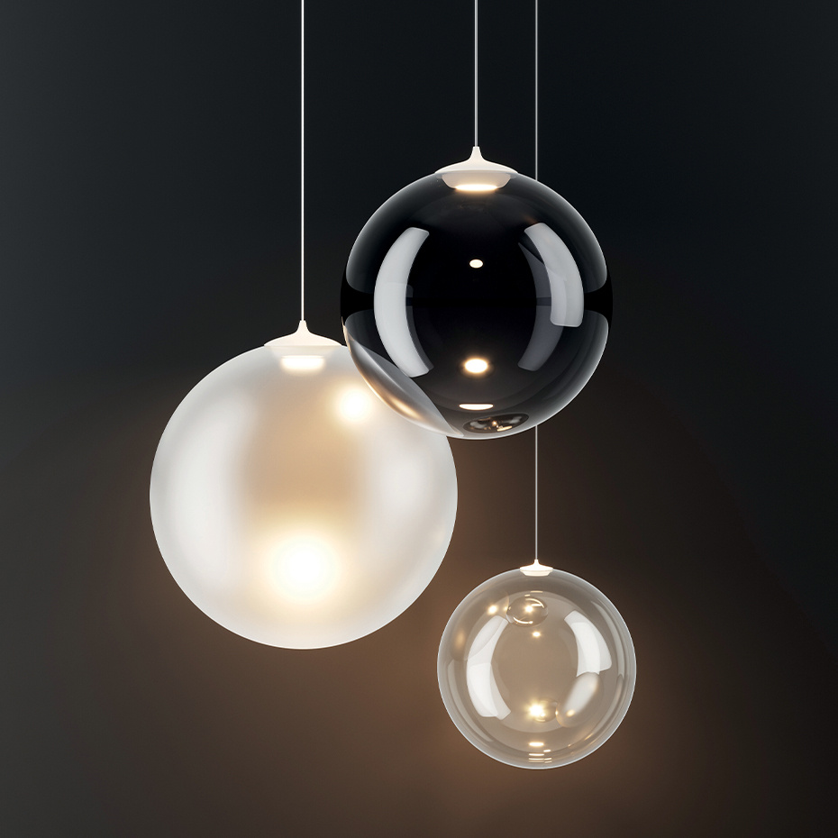 Random Solo Pendel Ø28cm Rose Gold