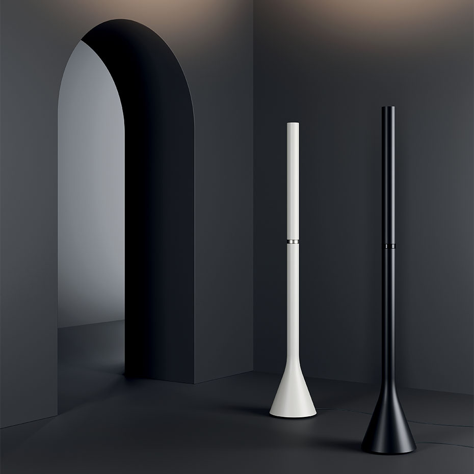 Croma Golvlampa Matt Black