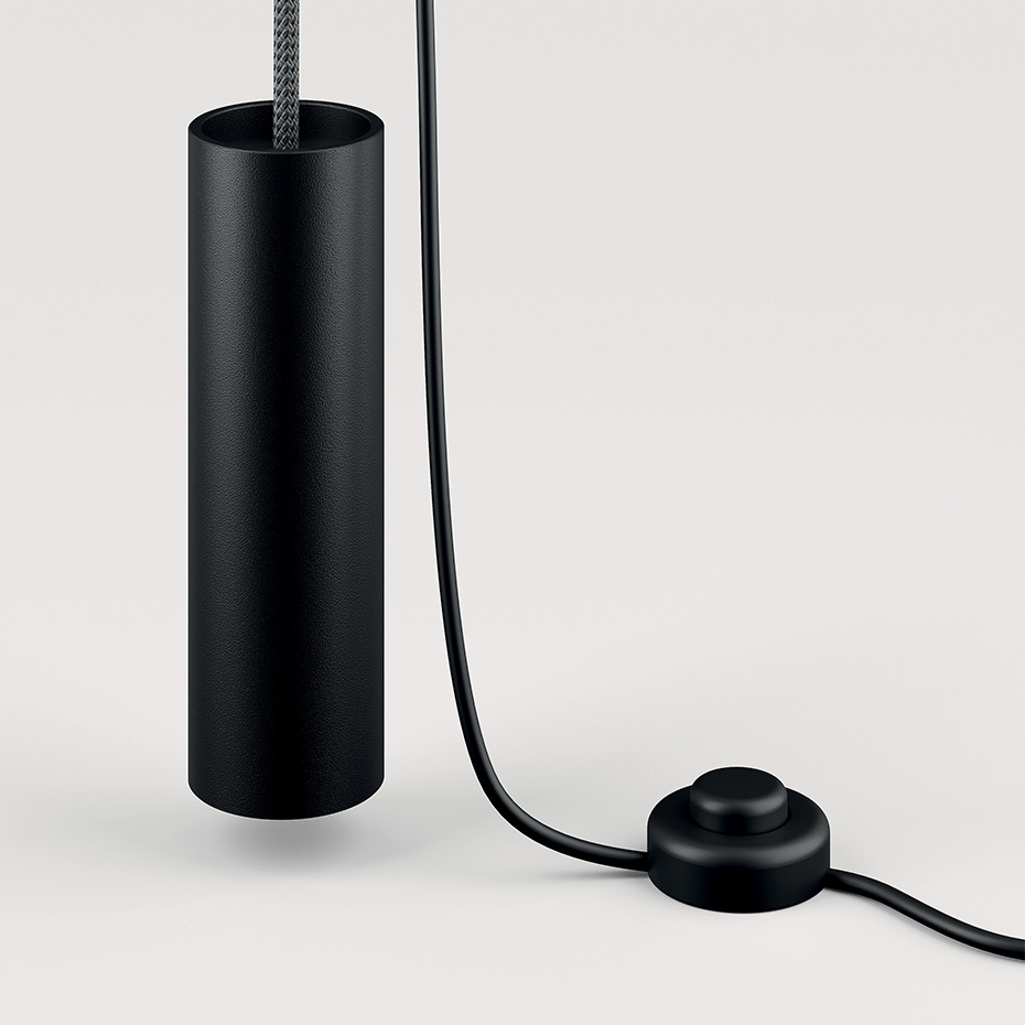 Cima Pendel Matt Black/Silver