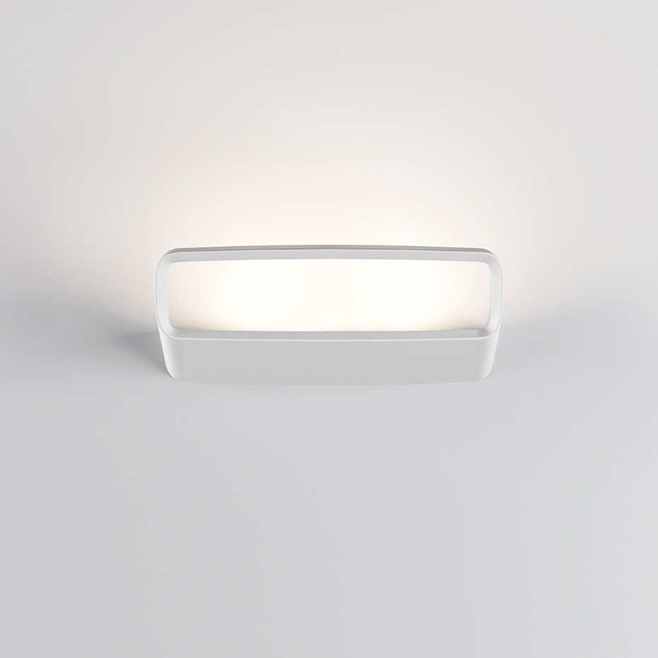 Aile Vägglampa Matt White