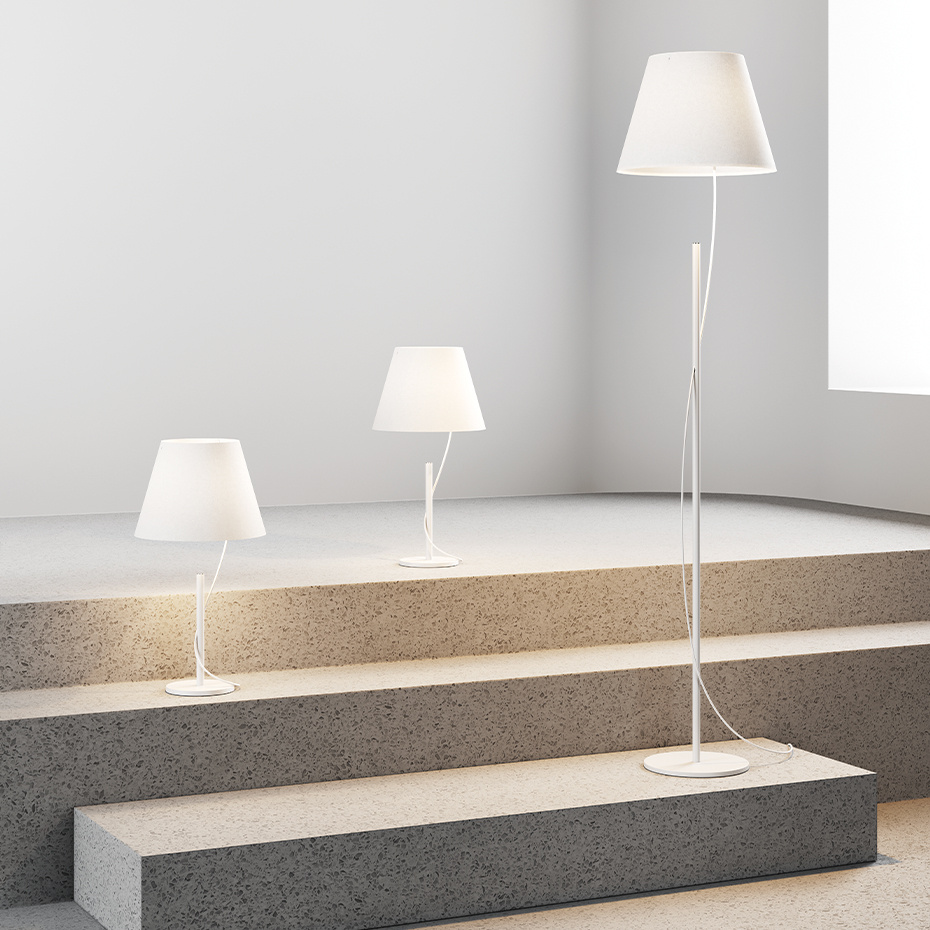 Hover Bordslampa Matt White