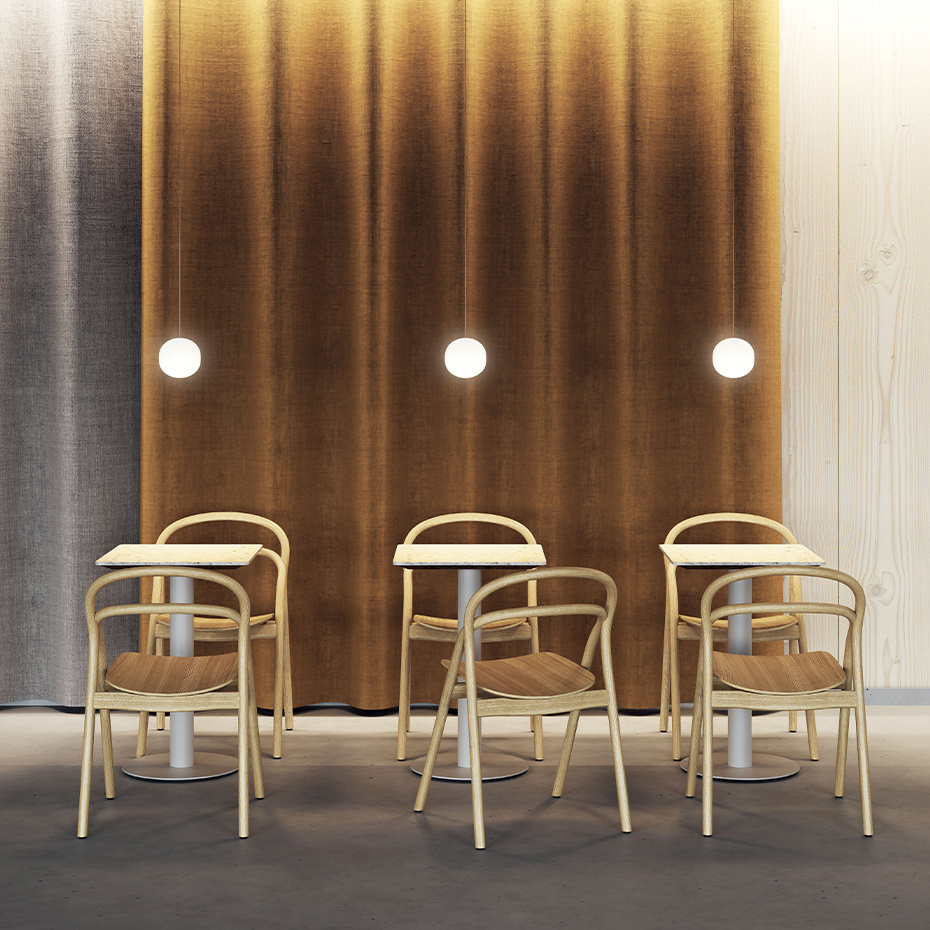 Volum Pendel Ø29cm Glossy White