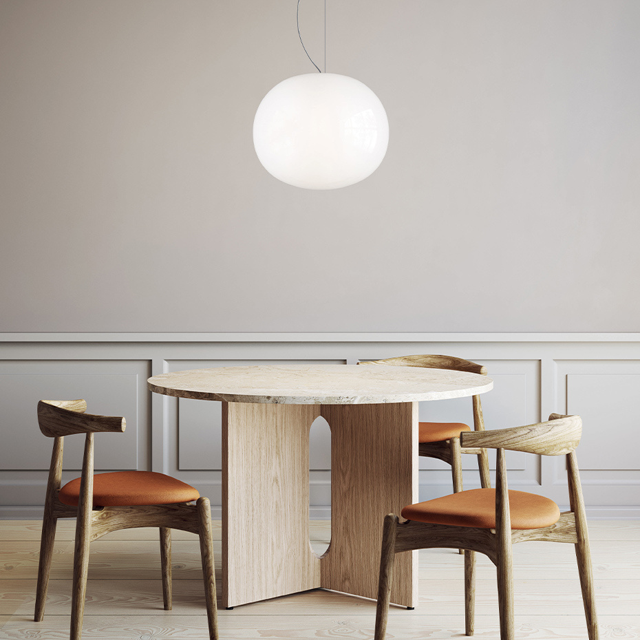 Volum Pendel Ø42cm Glossy White