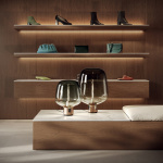 Flar Bordslampa Small Champagne/Honey Flar Bordslampa Small Champagne/Honey