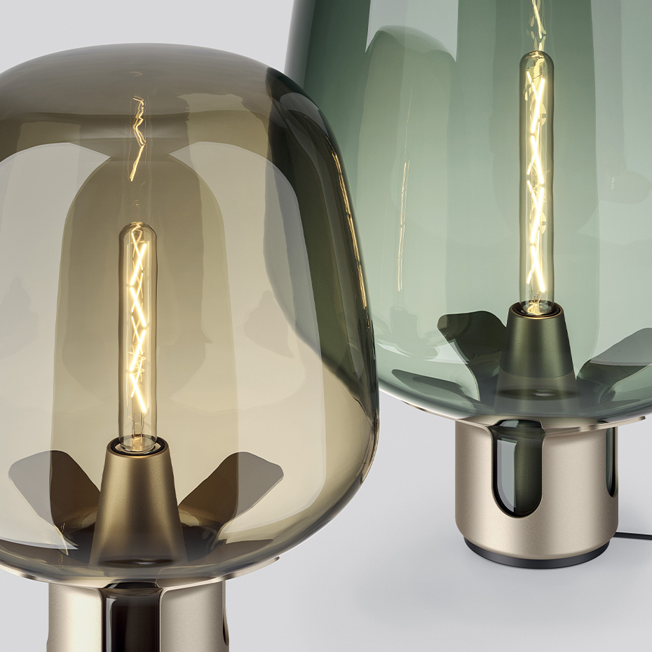 Flar Bordslampa Large Champagne/Honey