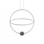 Elara Pendel Medium Matt Black/Glossy Black Elara Pendel Medium Matt Black/Glossy Black