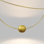 Elara Pendel Large Matt Gold/Glossy Gold Elara Pendel Large Matt Gold/Glossy Gold