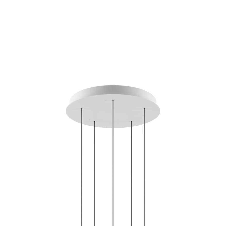 Round Cluster System 05 Takkåpa Ø38cm Matt White