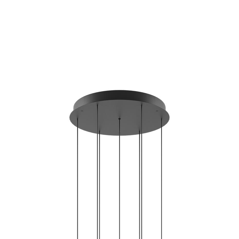 Round Cluster System 07 Takkåpa Ø38cm Matt Black