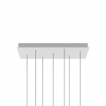 Rectangular Cluster System 07 Takkåpa 70x45cm Matt White Rectangular Cluster System 07 Takkåpa 70x45cm Matt White