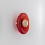 Pillow Taklampa/Vägglampa Medium Brushed Brass/Strawberry/Celadon Pillow Taklampa/Vägglampa Medium Brushed Brass/Strawberry/Celadon