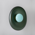 Pillow Taklampa/Vägglampa Large Brushed Brass/Smoke Gray/White Pillow Taklampa/Vägglampa Large Brushed Brass/Smoke Gray/White