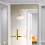 Pillow Pendel Small Brushed Brass/Smoke Gray/Celadon Pillow Pendel Small Brushed Brass/Smoke Gray/Celadon