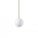Float 1.0 Pendel 250mm Brushed Brass/White Float 1.0 Pendel 250mm Brushed Brass/White