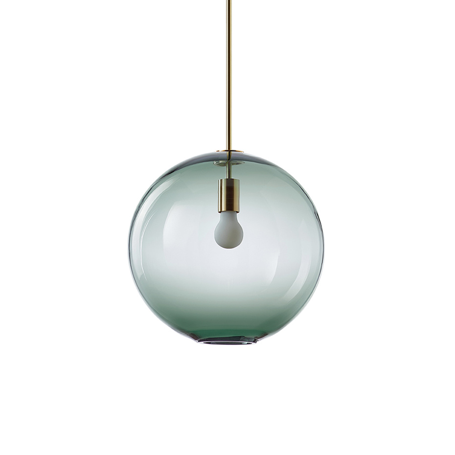 Float 1.0 Pendel 410mm Brushed Brass/Smoke