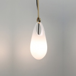 Hold 12 Pendel Brushed Brass/Olivin Hold 12 Pendel Brushed Brass/Olivin