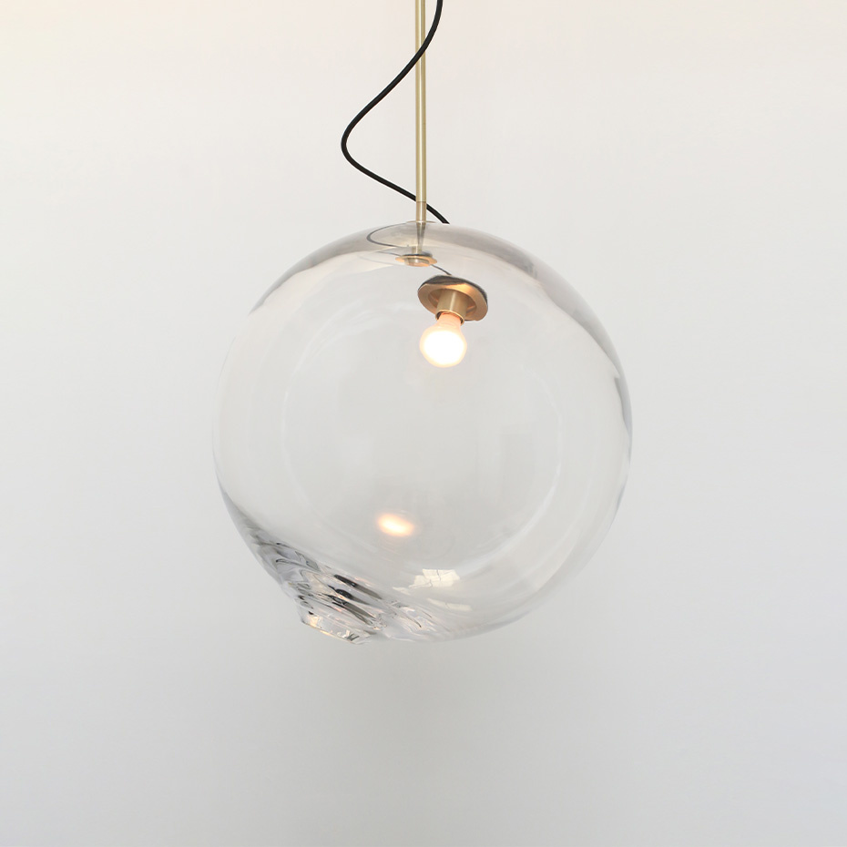 Float 2.0 Pendel 510mm Brushed Brass/Clear