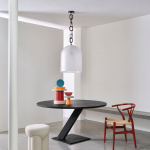 Dome 22 Pendel Small Chain Brushed Brass/Clear Frosted Dome 22 Pendel Small Chain Brushed Brass/Clear Frosted