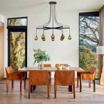 Drape Arm 8 Ljuskrona 110mm Sphere Dark Oxidized/White Dipped Drape Arm 8 Ljuskrona 110mm Sphere Dark Oxidized/White Dipped