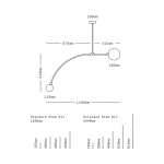 Balance 1.0 Pendel Brushed Nickel/White Dipped Balance 1.0 Pendel Brushed Nickel/White Dipped