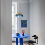 Peak 6 Ljuskrona Brushed Brass/Whiskey Textured Peak 6 Ljuskrona Brushed Brass/Whiskey Textured