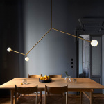 Angle 1.0 Pendel Brushed Brass/White Dipped Angle 1.0 Pendel Brushed Brass/White Dipped