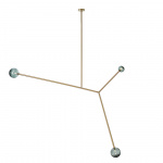 Angle 2.0 Pendel Brushed Brass/Smoke Dipped Angle 2.0 Pendel Brushed Brass/Smoke Dipped