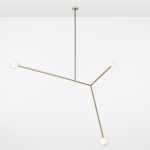 Angle 2.0 Pendel Brushed Brass/White Dipped Angle 2.0 Pendel Brushed Brass/White Dipped