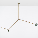 Angle 3.0 Pendel Brushed Brass/Smoke Dipped Angle 3.0 Pendel Brushed Brass/Smoke Dipped