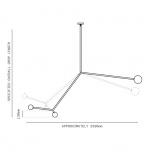 Angle 3.0 Pendel Brushed Brass/White Dipped Angle 3.0 Pendel Brushed Brass/White Dipped