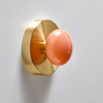 Dot 1X Taklampa/Vägglampa Brushed Brass/New Blue Dot 1X Taklampa/Vägglampa Brushed Brass/New Blue