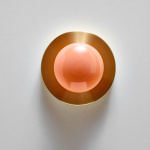 Dot 1X Taklampa/Vägglampa Brushed Brass/Pastel Green Dot 1X Taklampa/Vägglampa Brushed Brass/Pastel Green