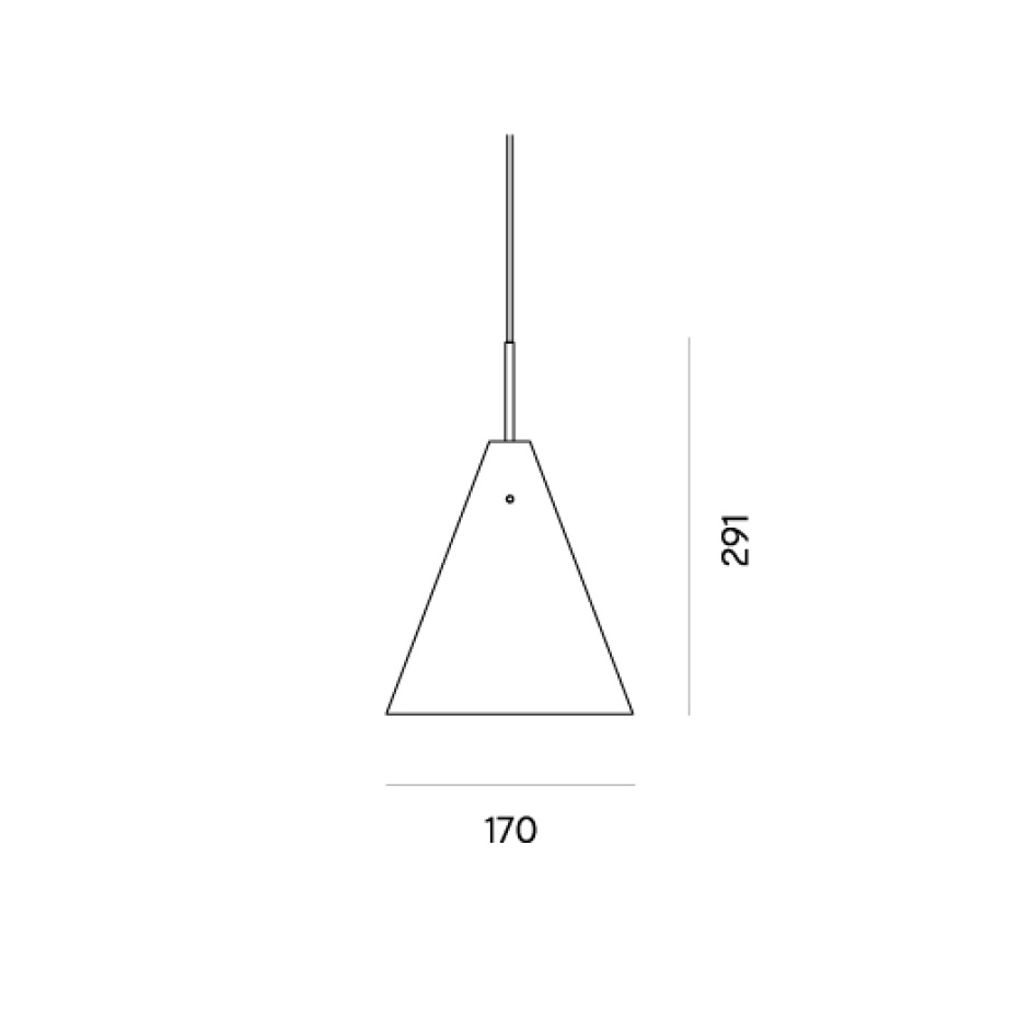 Mosaik 170 Pendel Black/Brass