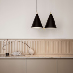 Mosaik 250 Side By Side III Pendel Black/Brass Mosaik 250 Side By Side III Pendel Black/Brass