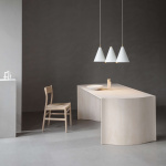 Mosaik 250 Side By Side II Pendel White/Brass Mosaik 250 Side By Side II Pendel White/Brass