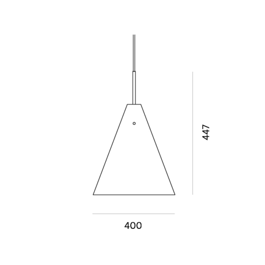 Mosaik 400 Pendel Black/Brass