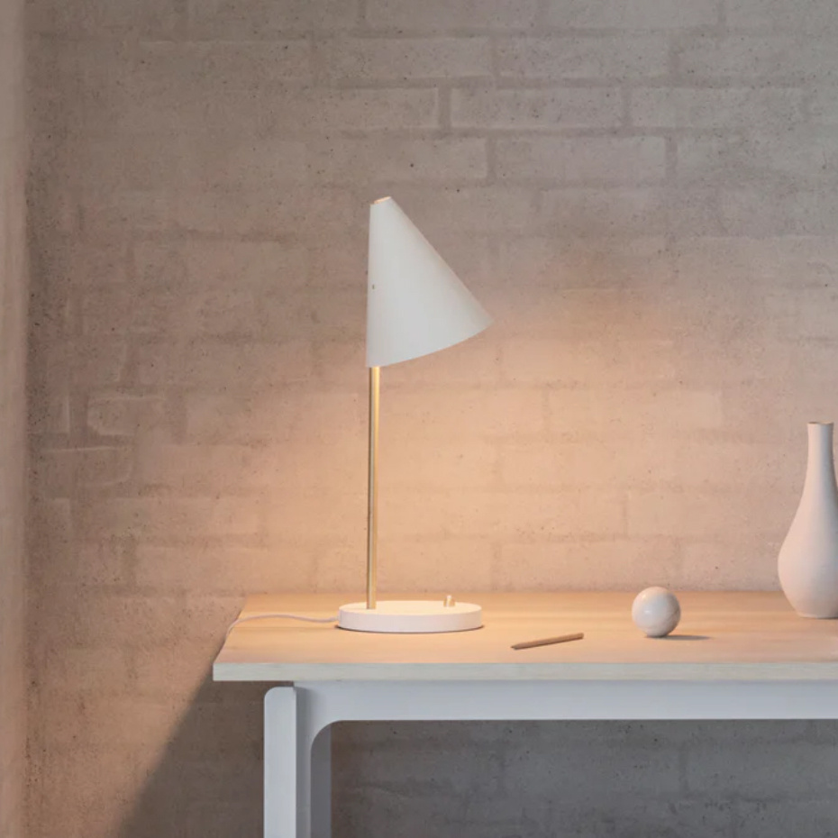 Mosaik 170 Bordslampa White/Brass