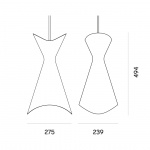 Ninotchka 275 Pendel Red Ninotchka 275 Pendel Red