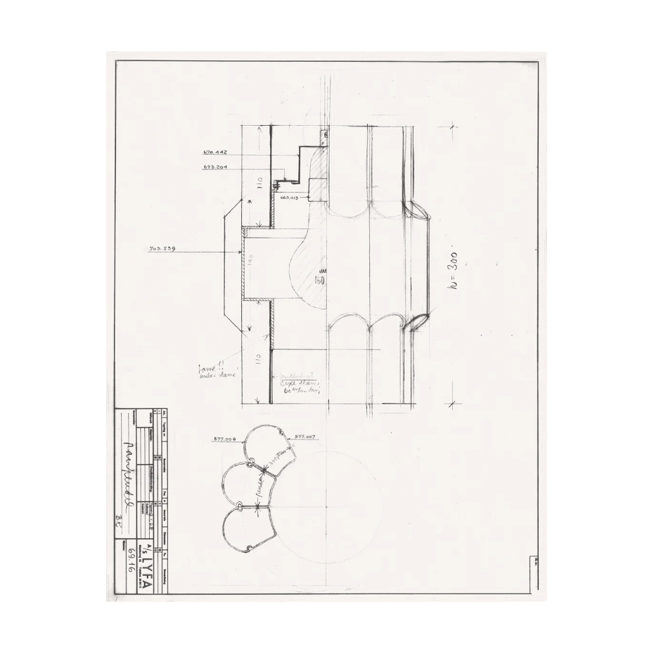 Pan 300 Pendel Bronzed