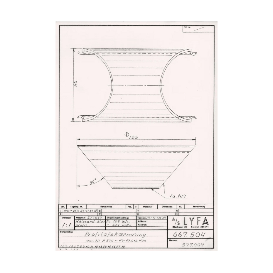 Pan 190 Bordslampa Aluminium