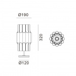 Pan 190 Bordslampa Aluminium Pan 190 Bordslampa Aluminium