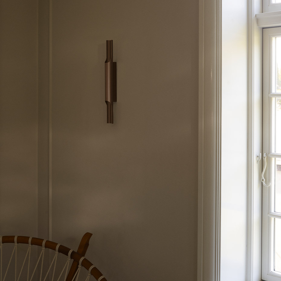 Pan 38 Vägglampa Bronzed