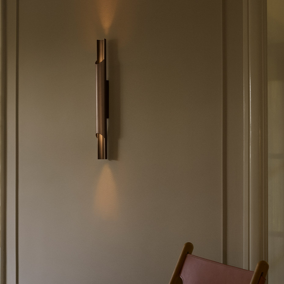 Pan 50 Vägglampa Bronzed