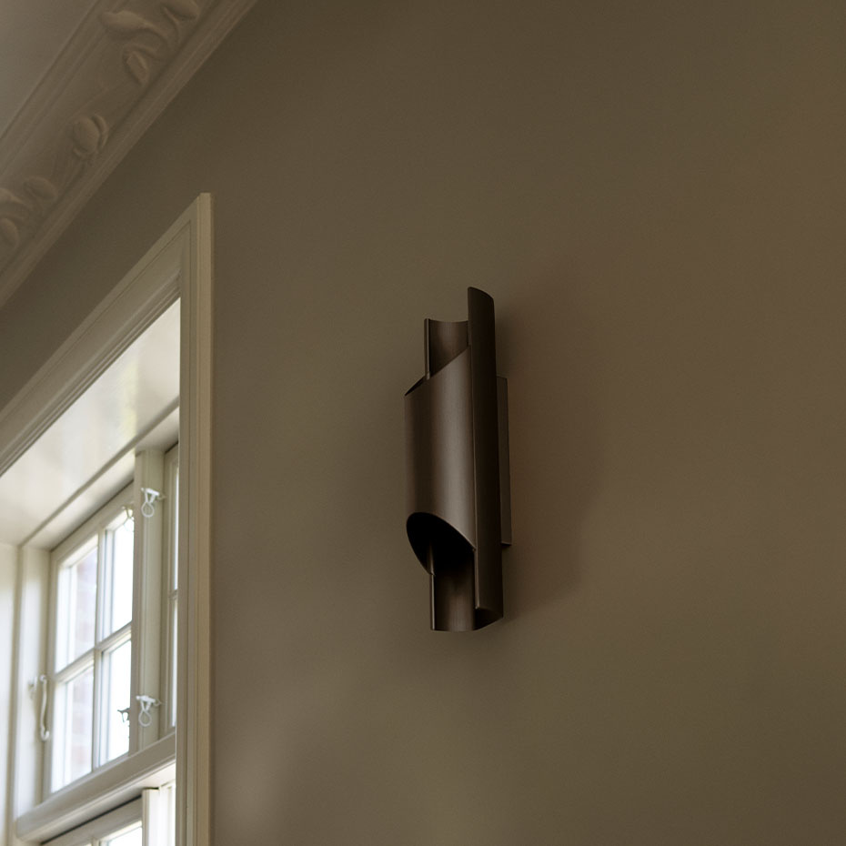 Pan 95 Vägglampa Bronzed