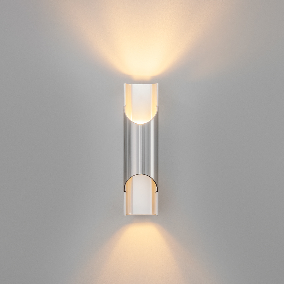 Pan 95 Vägglampa Aluminium