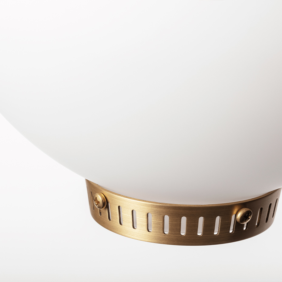 Peanut 400 Pendel White/Brass