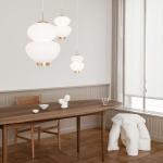 Peanut 400 Pendel White/Brass Peanut 400 Pendel White/Brass