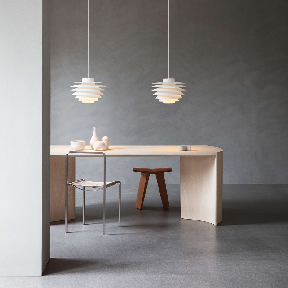 Verona 400 Pendel White