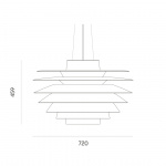 Verona 720 Pendel White Verona 720 Pendel White